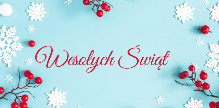 WESOŁYCH ŚWIĄT